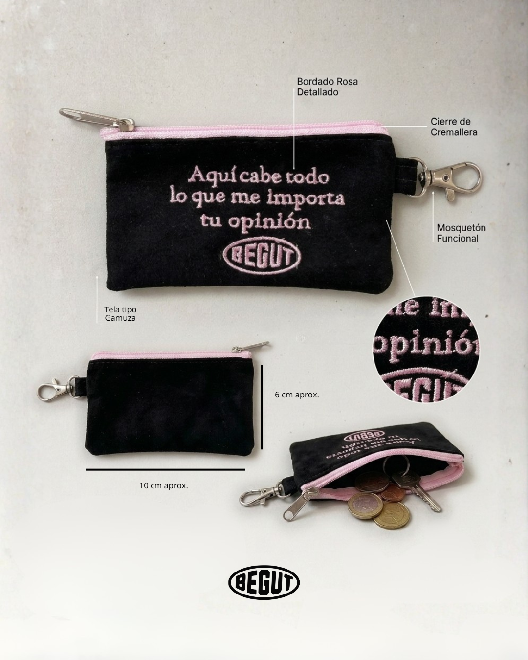 Monedero Black
