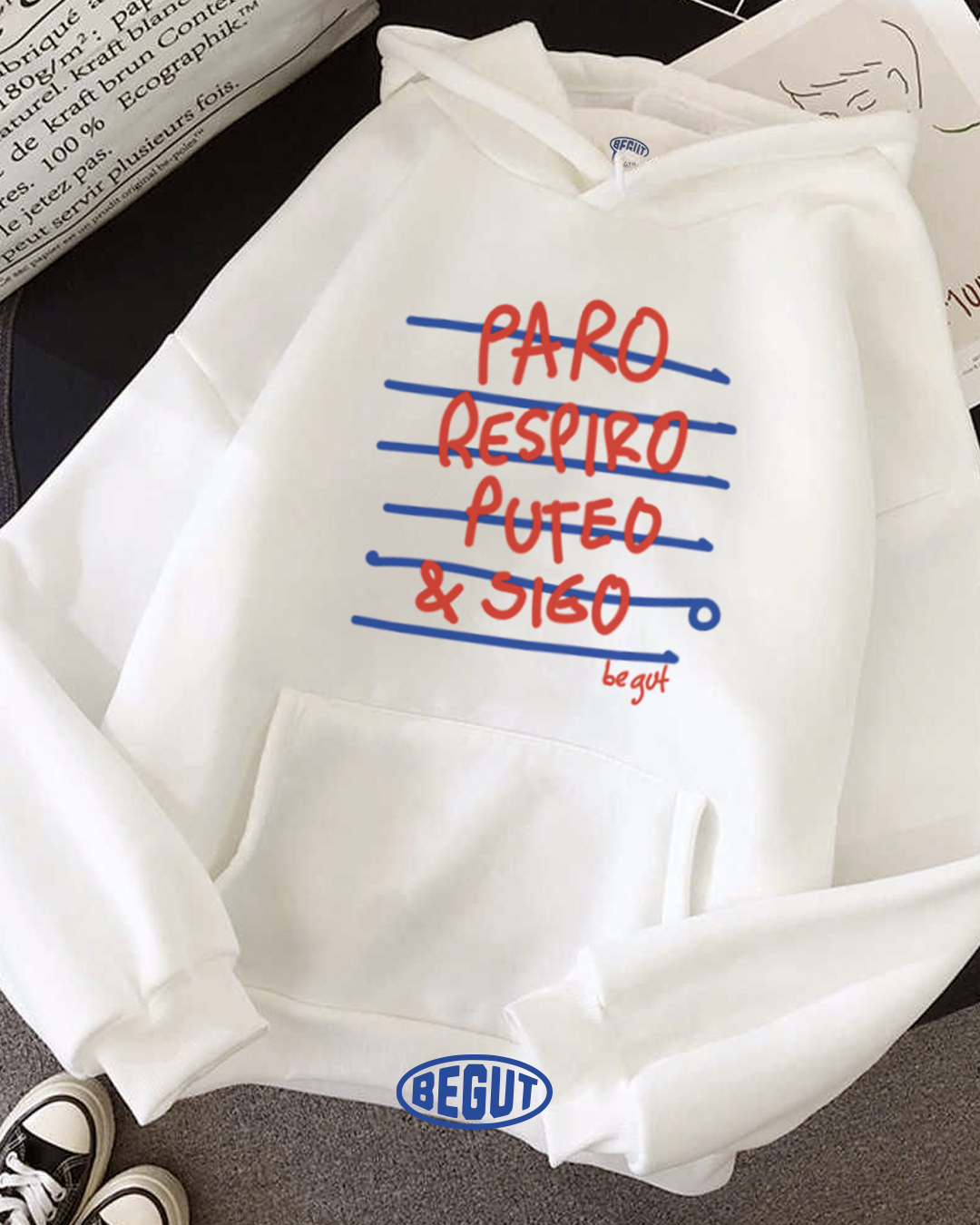 Para, Respira, Putea & Sigue