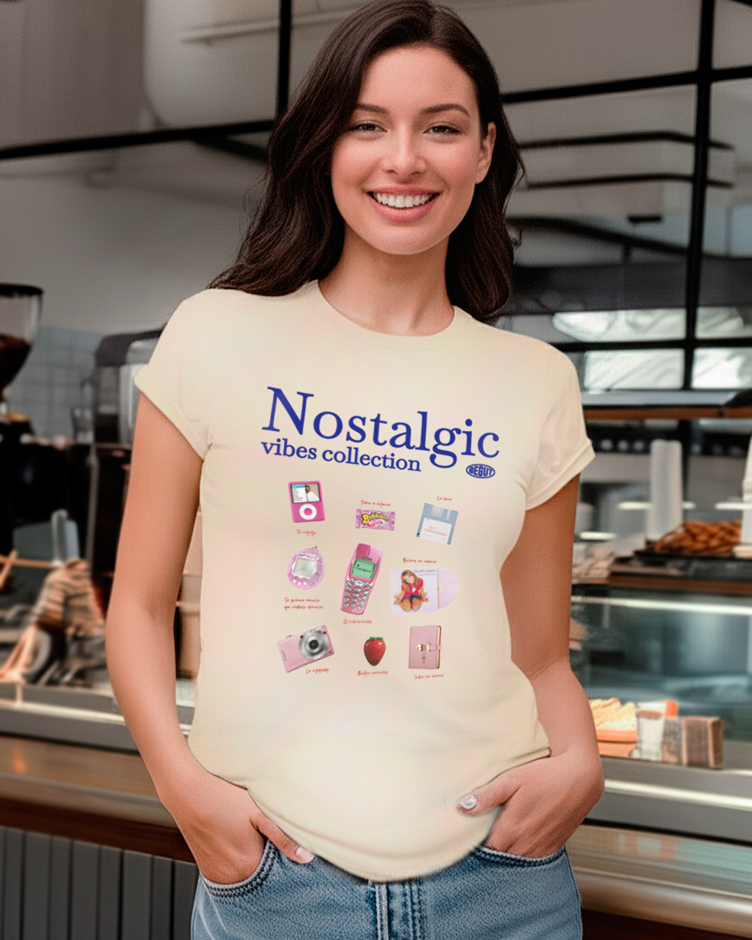 Camiseta Nostalgic Vibes