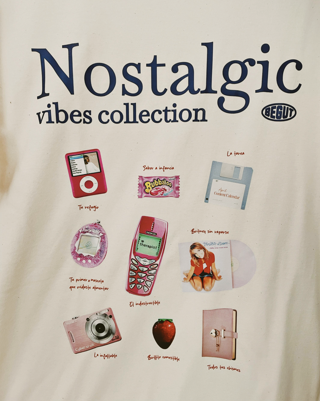 Camiseta Nostalgic Vibes