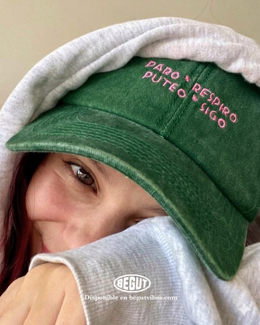 Gorra Paro * Respiro * Puteo * Sigo