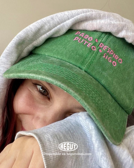 Gorra Paro * Respiro * Puteo * Sigo