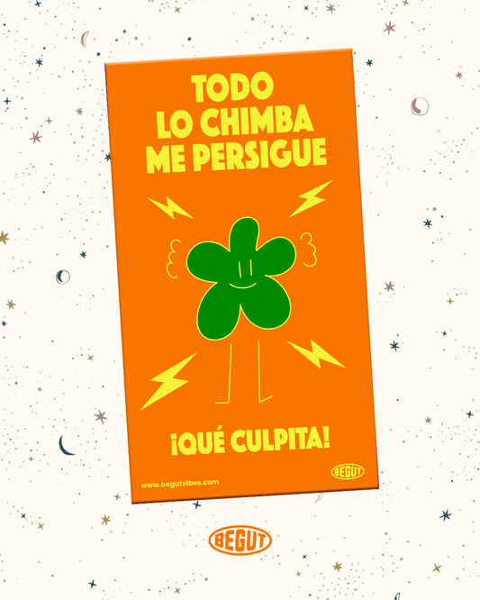 Postal para atraer cosas chimba