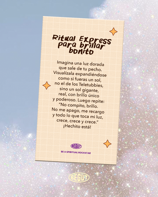 Postal para brillar
