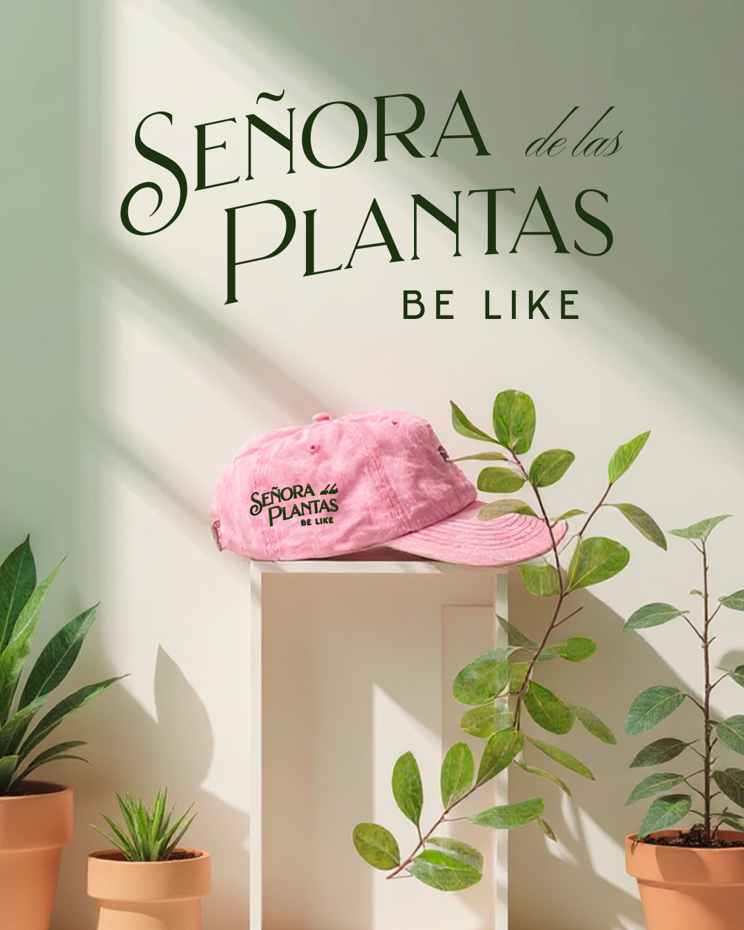 Gorra xra "Señoras" de las Plantas