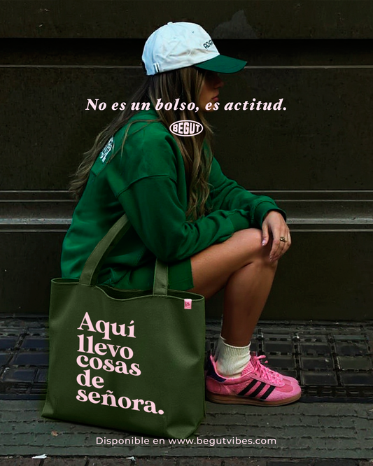 Cosas de Señora verde-rosa